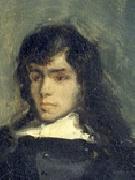 Eugene Delacroix Autoportrait dit en Ravenswood ou en Hamlet Sweden oil painting artist